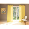 Firana z patkami DIANA rozm 140x245 cm kolor yellow