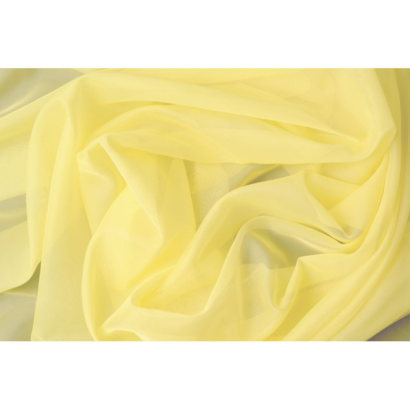 Firana z patkami DIANA rozm 140x245 cm kolor yellow