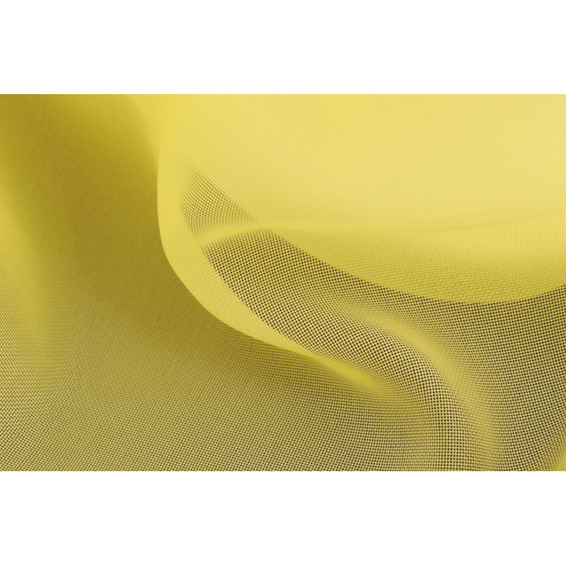 Firana z patkami DIANA rozm 140x245 cm kolor yellow