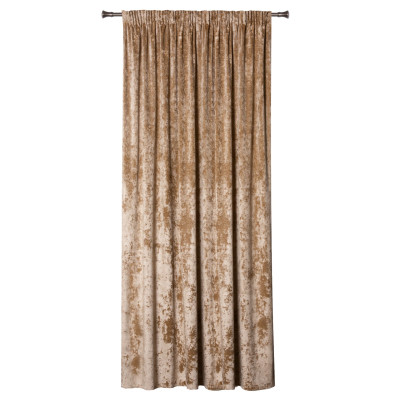 Zasłona na taśmie FROSTY 200x245cm, złoty