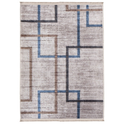 Dywan drukowany CHIP, petra 120x160cm, kolor beżowy