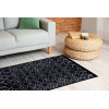 Dywan drukowany MESH, petra 120x160cm, kolor czarny