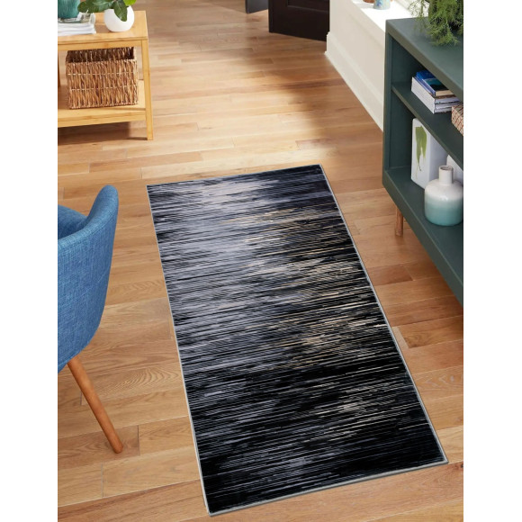 Dywan druk. FUKU, fake mink,80x140cm,wielokolorowy