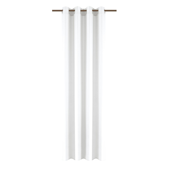 Zas ogrod. z kółkami TERRA CHIC 140x250 biały