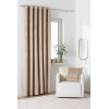 Zasłona kółka BILO 200x260 cm taupe
