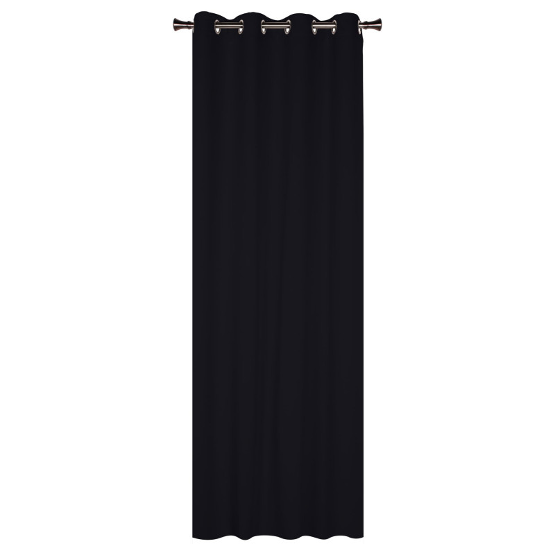 Zasłona z kółkamiBLACKOUT140x260