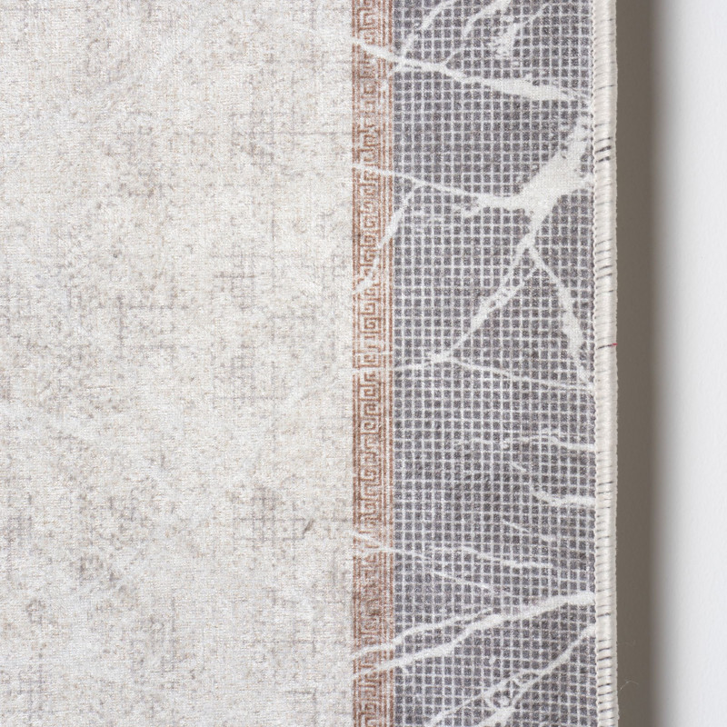 Dywan drukowany NOVA, petra 120x160cm, kolor beżowy