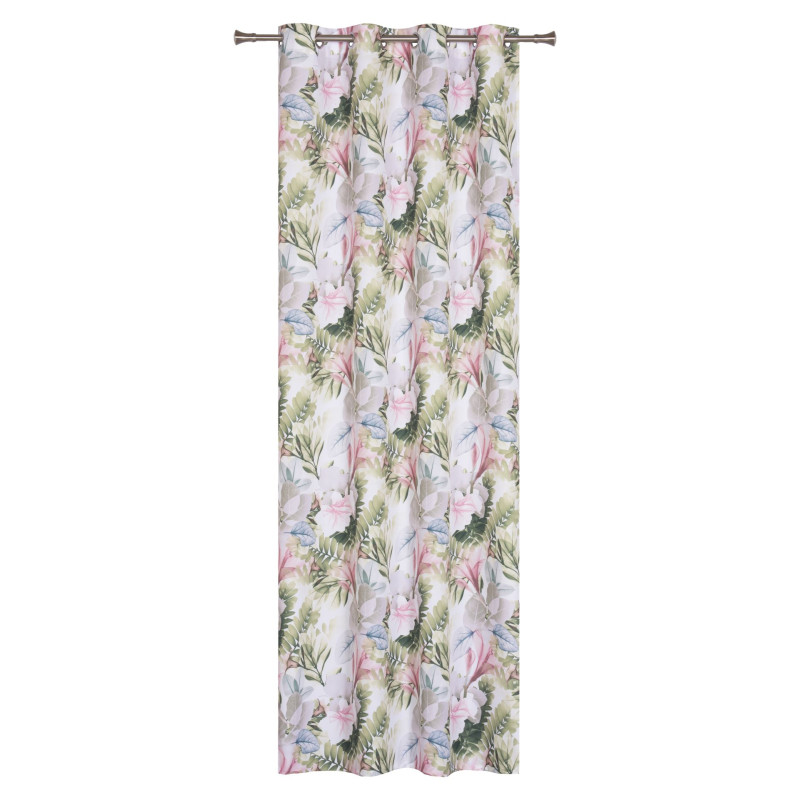 Zasłona półzaciemniające kółka 260 cm x 140 cm