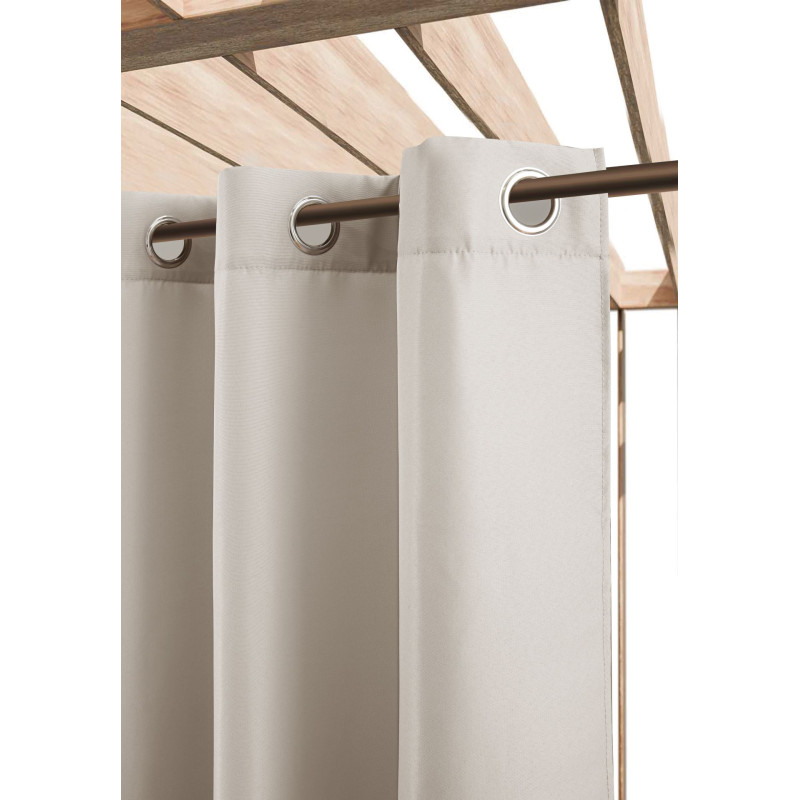 Zas ogrod. z kółkami TERRA CHIC 140x250 taupe