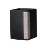 Kubek CHIQ 7x7x10,5cm czarny
