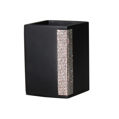 Kubek CHIQ 7x7x10,5cm czarny