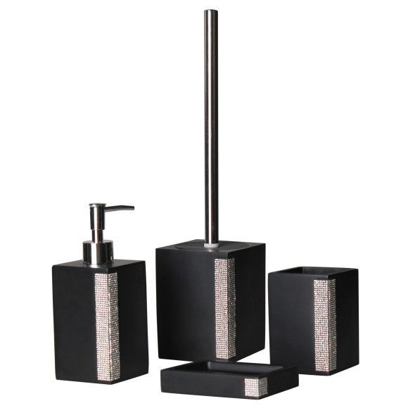 Kubek CHIQ 7x7x10,5cm czarny