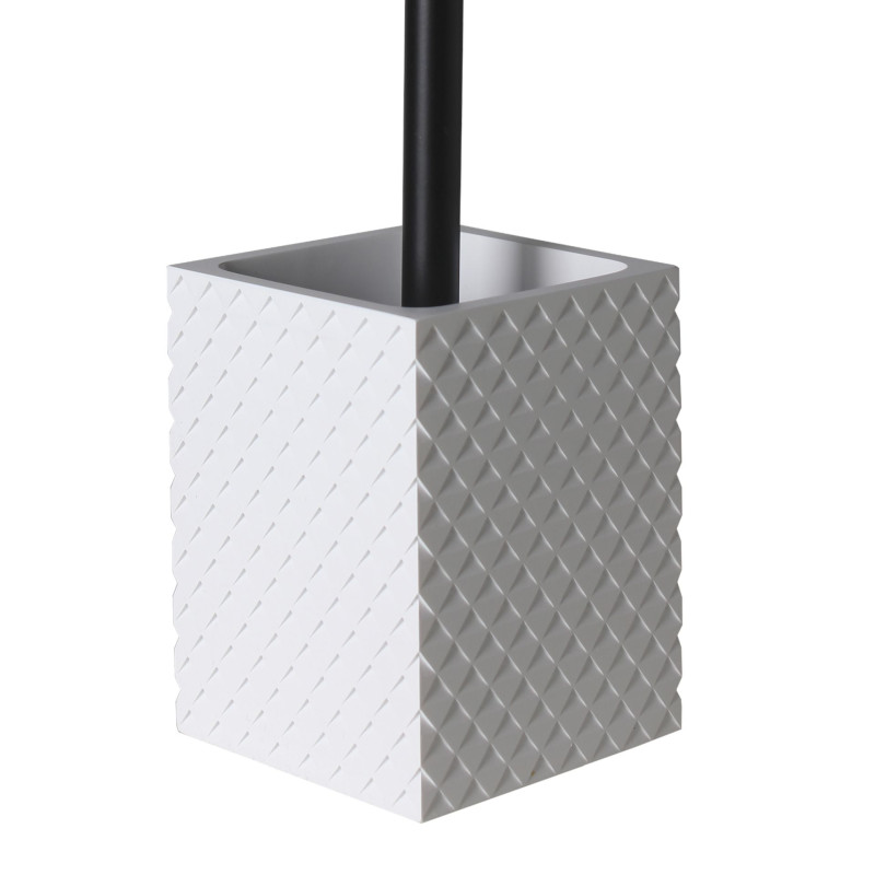 Szczotka do WC ARMO 9,5x9,5x36,5 cm kolor biały