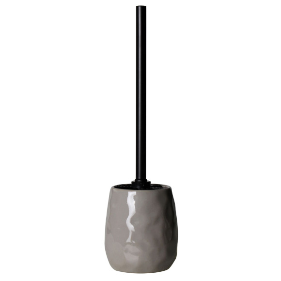 Szczotka do WC CLAY 10,5x10,5x35 cm kolor szary
