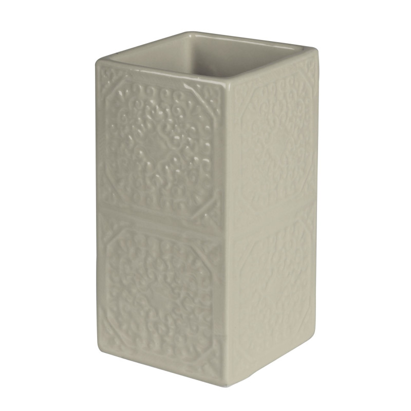 Kubek MAUR 6,5x6,5x12,5 cm beżowy