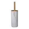 Szczotka WC MARBLE 10x10x38cm kolor biały