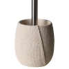 Szczotka do WC CARO 9x9x35, cm kolor beżowy