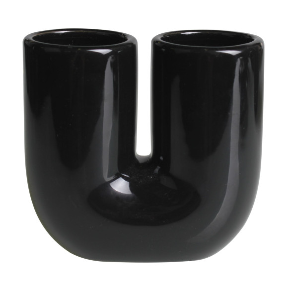 Kubek DON 12x5,5cm, wys. 11cm czarny