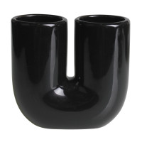 Kubek DON 12x5,5cm, wys. 11cm czarny