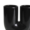 Kubek DON 12x5,5cm, wys. 11cm czarny