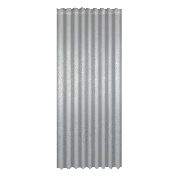 Zasłona z taśmą STAR CHIC 135x300 bia/sre