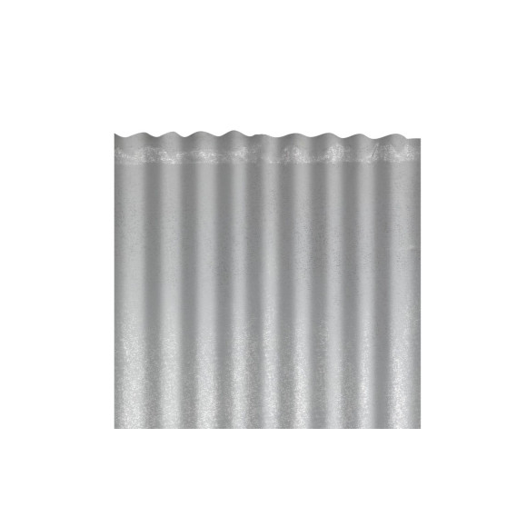 Zasłona z taśmą STAR CHIC 135x300 bia/sre