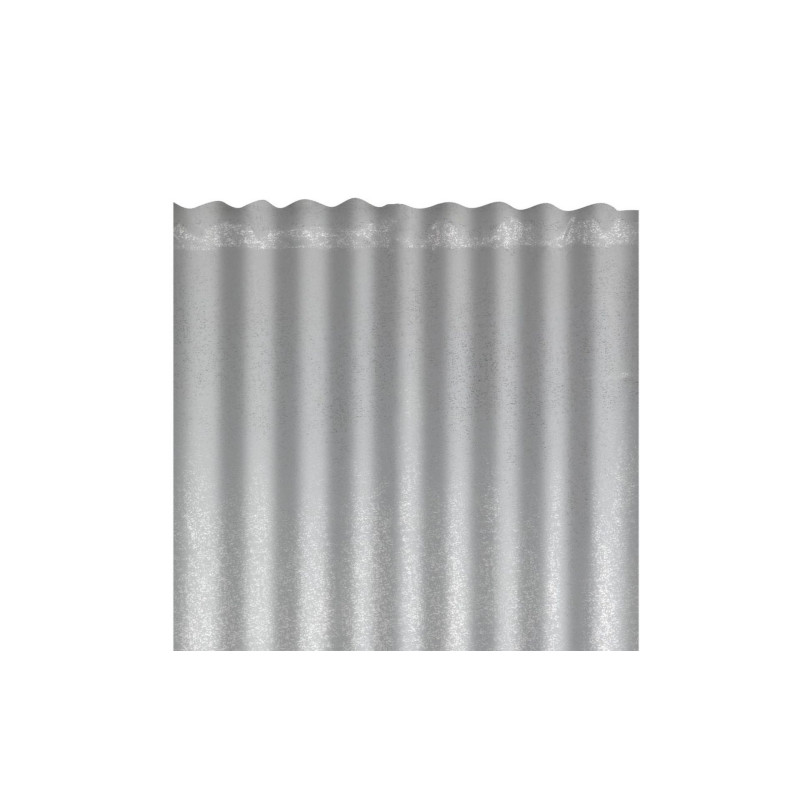 Zasłona z taśmą STAR CHIC 135x300 bia/sre