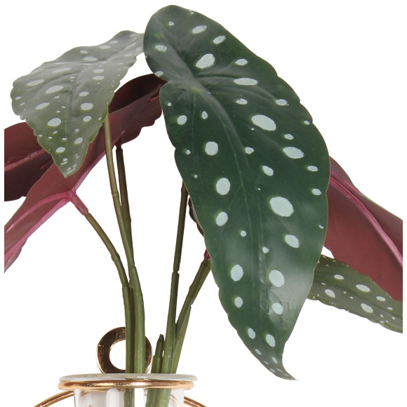 Sztuczny kwiat w doniczceBEGONIA30
