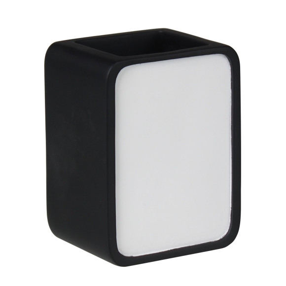 Kubek CLASSY 7x5,5cm, wys. 9,5cm, czarny