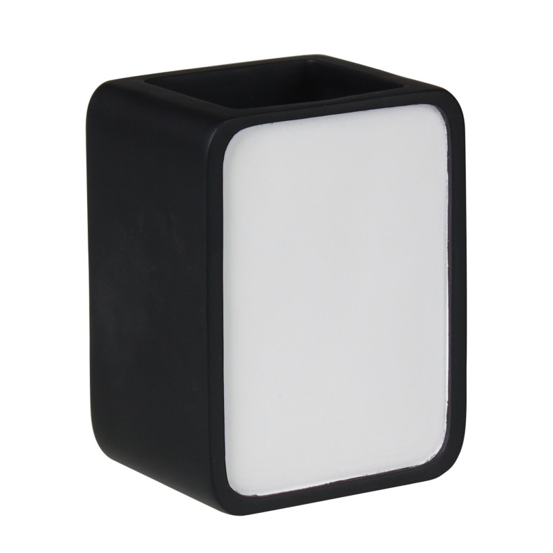 Kubek CLASSY 7x5,5cm, wys. 9,5cm, czarny