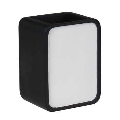 Kubek CLASSY 7x5,5cm, wys. 9,5cm, czarny
