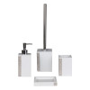 Szczotka do WC CHIQ 9x9x38cm kolor biały