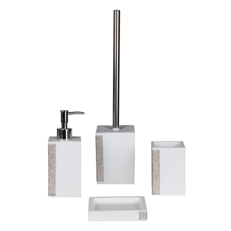 Szczotka do WC CHIQ 9x9x38cm kolor biały