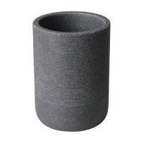 Kubek LOOP 7,5x7,5cm, wys. 10,5cm szary