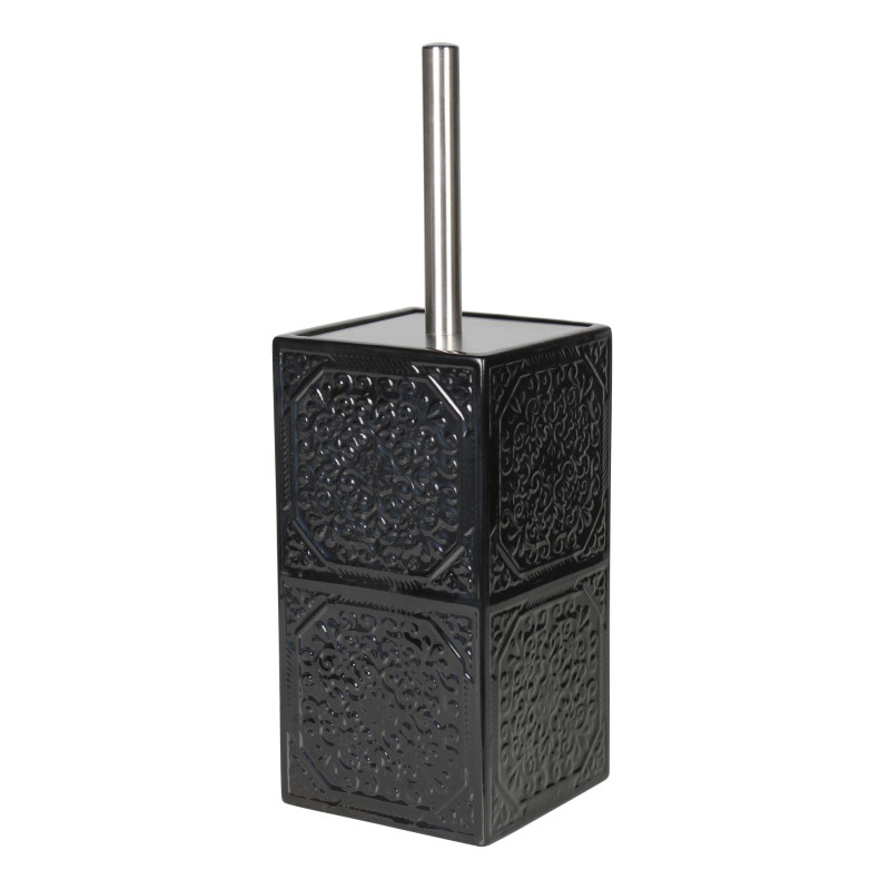 Szczotka do WC MAUR, 10,5x10,5x33 cm, kolor czarny