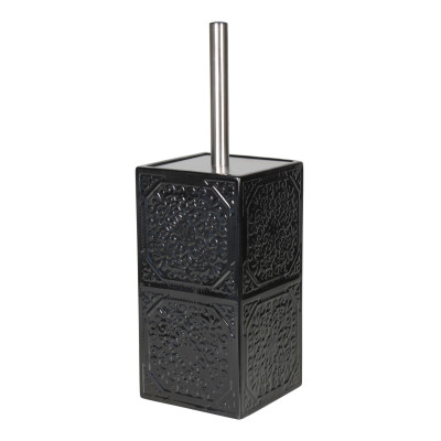 Szczotka do WC MAUR, 10,5x10,5x33 cm, kolor czarny