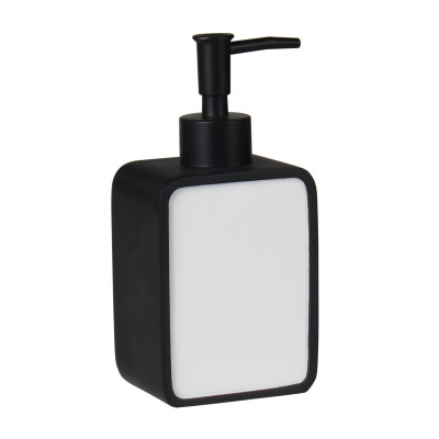 Dozownik CLASSY 8x6cm, wys. 17cm, czarny