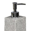 Dozownik PEDRO 6,5x6,5x17,5cm szary