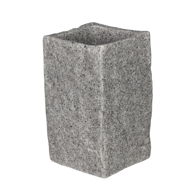 Kubek PEDRO 6,5x6,5x11cm szary