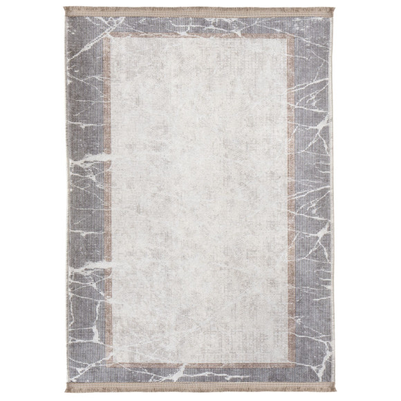 Dywan drukowany NOVA, petra 160x230cm, kolor beżowy