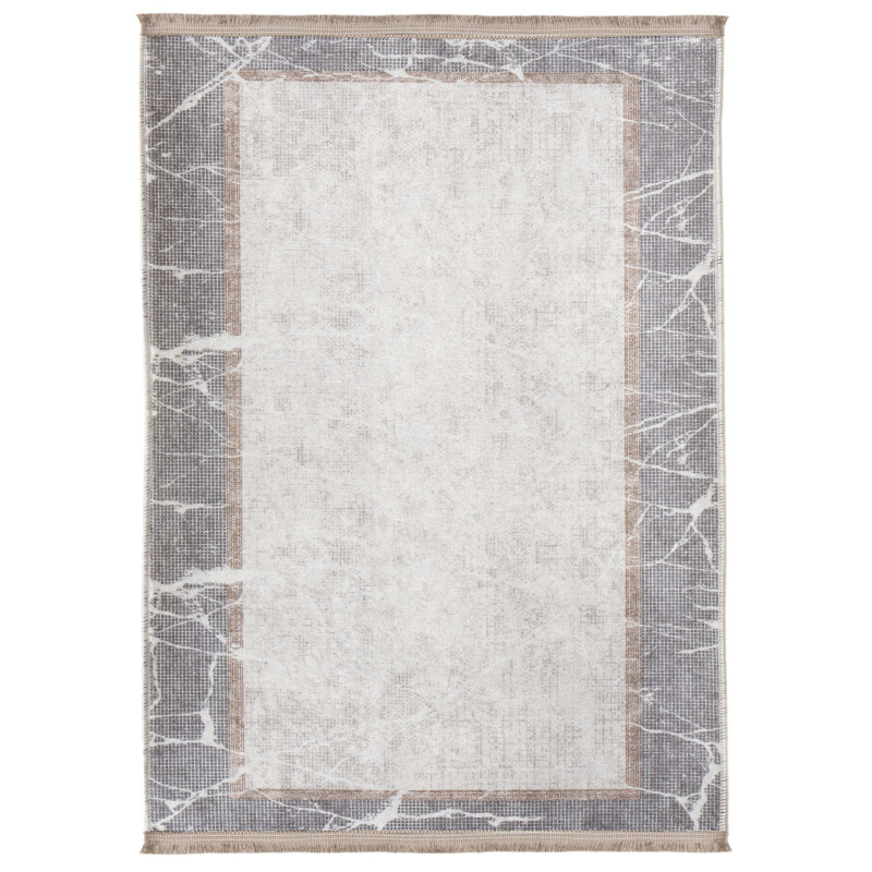 Dywan drukowany NOVA, petra 160x230cm, kolor beżowy