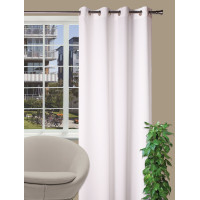 Zasłona z kółkami OXFORD 140/250 cm kolor biały
