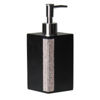 Dozownik CHIQ 7x7cm, wys. 18cm czarny