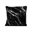 Poszewka ENDLESS CHIC 45x45 czarny+srebr