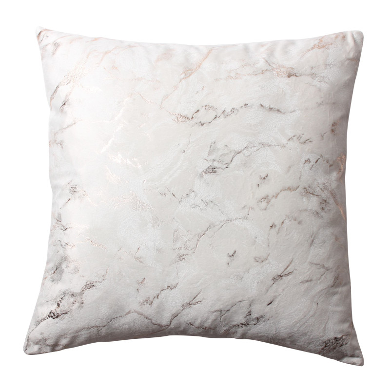 Poszewka MARBLE 45x45 cm, kolor beżowy