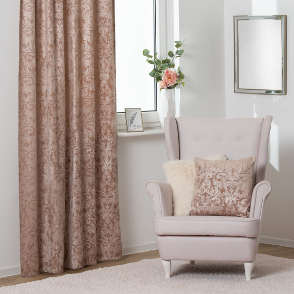 Poszewka ROKO 45x45cm,kolor taupe
