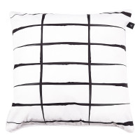 Poszewka COMO CHIC 45x45 biało-czarna