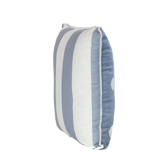 Poszewka drukowana 2S DUO CHIC 45x45 błękitny
