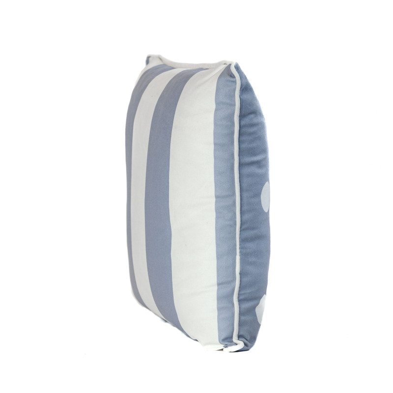 Poszewka drukowana 2S DUO CHIC 45x45 błękitny