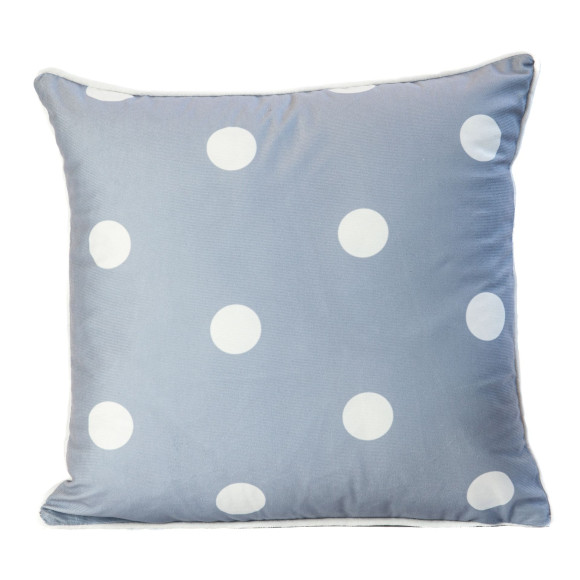 Poszewka drukowana 2S DUO CHIC 45x45 błękitny